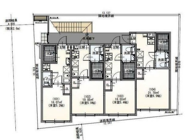 Lusso casa　上板橋の間取り