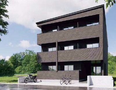 【外観パース】 | octa青木【新築】