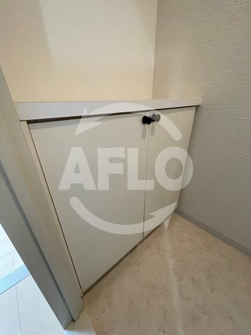 メロディハイム東帝塚山のトイレ|メロディハイム東帝塚山　トイレ収納