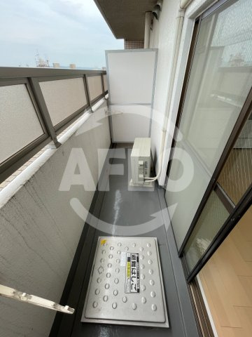 メロディハイム東帝塚山のバルコニー|メロディハイム東帝塚山　バルコニー