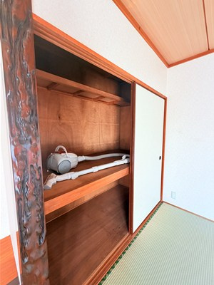 中広川戸建の収納