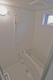 スカイクーレの浴室