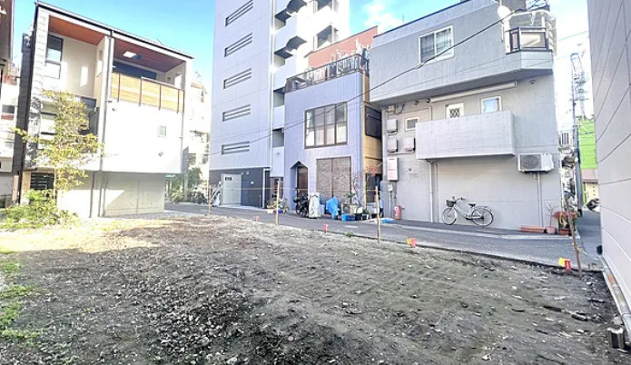 台東区浅草橋２丁目の売地の外観