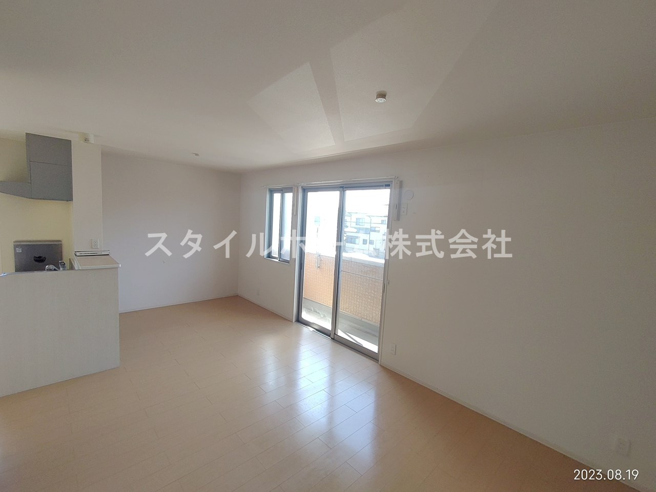 グランパティオＢの居間・リビング|イメージ写真です。