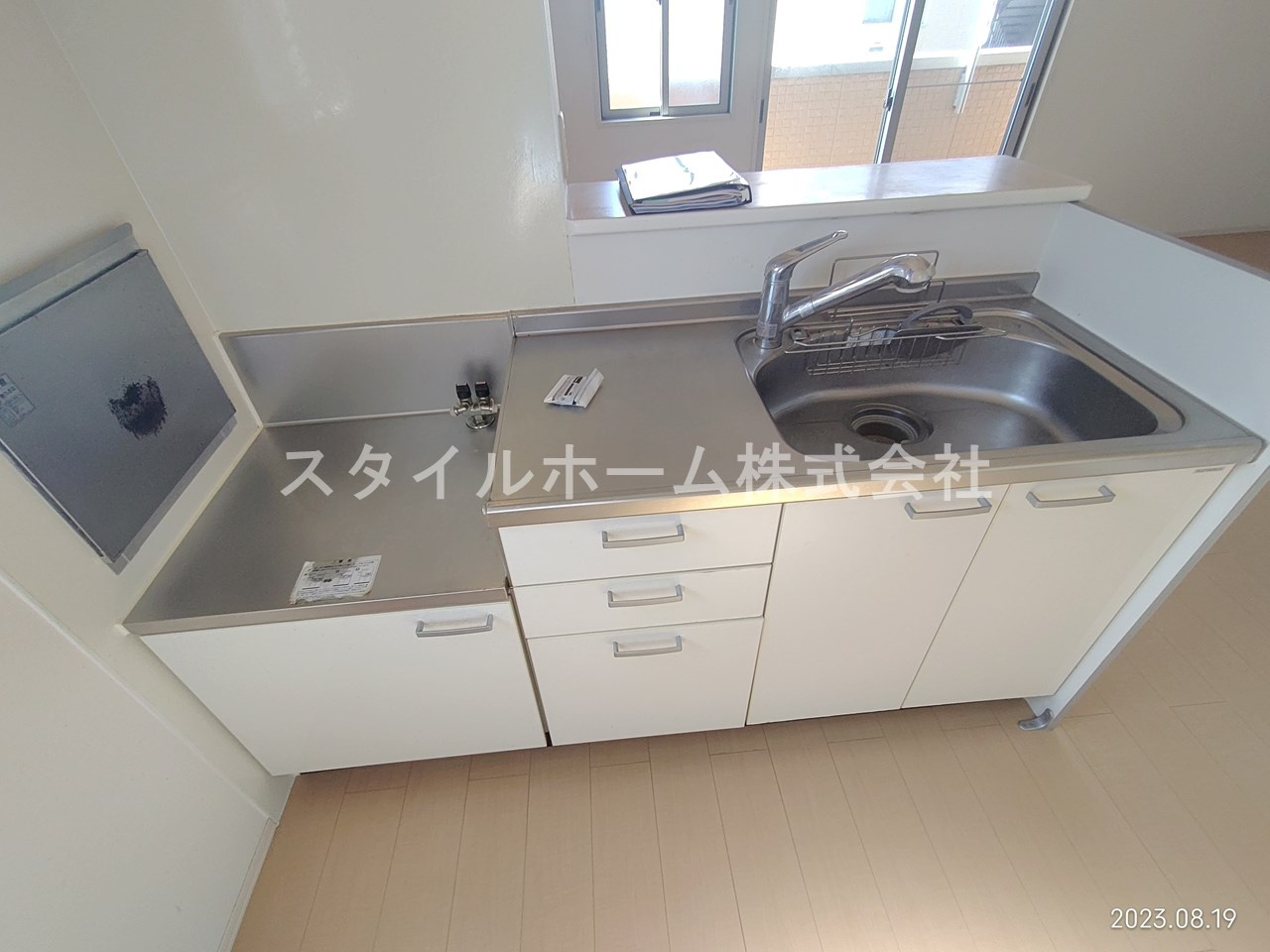 グランパティオＢのキッチン|イメージ写真です。