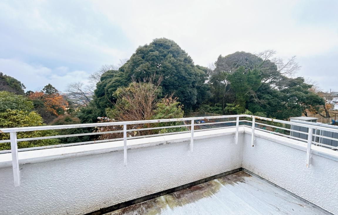北茨城市中郷町汐見ヶ丘2丁目　中古戸建のバルコニー