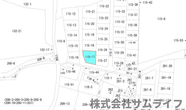 【土地図】 | 平恒　解体更地渡し69坪土地