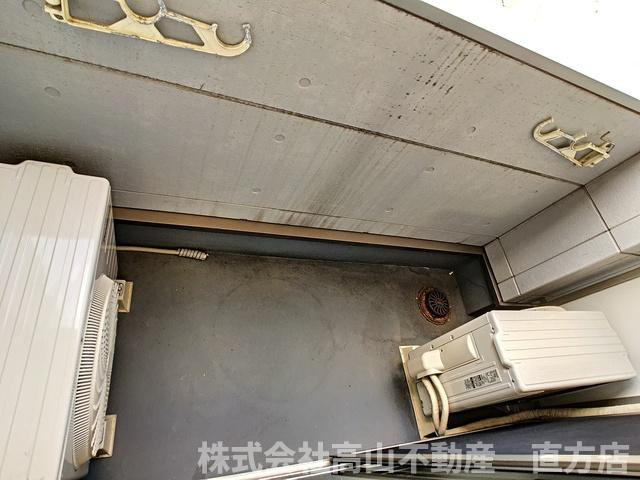 クラッセ感田のバルコニー