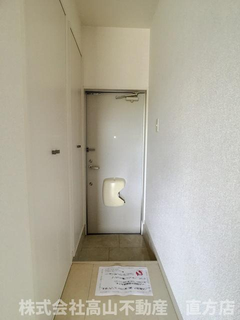 クラッセ感田の玄関