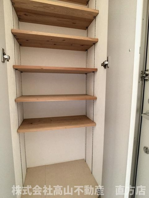 クラッセ感田の収納