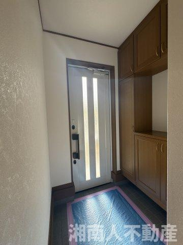 平塚市花水台　中古戸建　の玄関|毎日通る玄関はこちらです