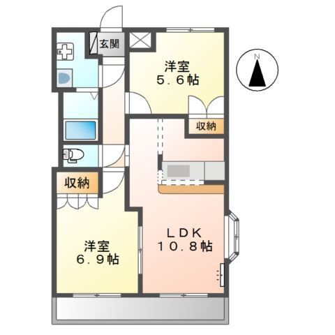 おおぞらの間取り