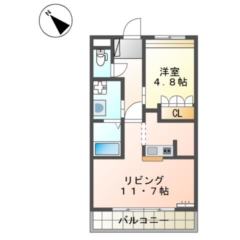 ラピュタⅡの間取り