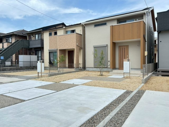 新築戸建　大垣市禾森　全8区画分譲の外観|「現地（2026年6月8日）撮影」　
■外観写真　
■ヤマダ不動産　株式会社リライフ　