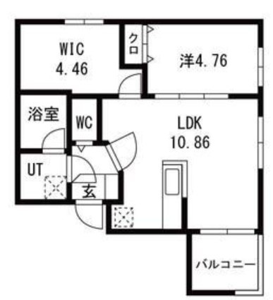 エス.フィールド奏の間取り