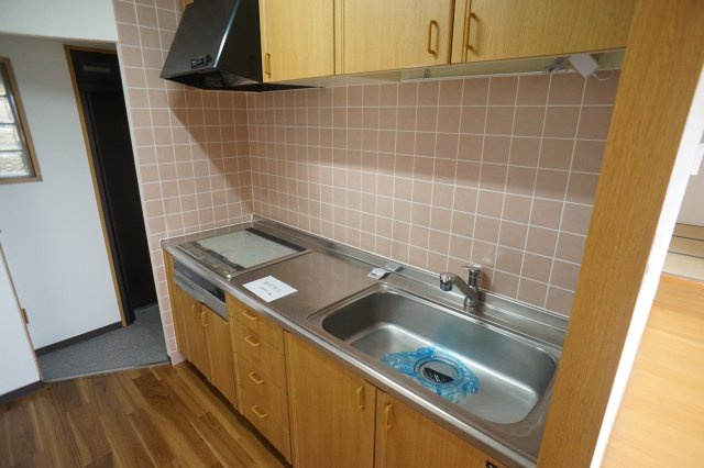 奈良市疋田町の賃貸マンションのキッチン