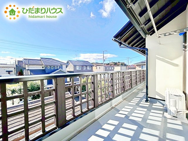 【バルコニー】 | 水戸市東前町　中古戸建 | バルコニー付きなら洗濯物がたくさん干せて乾きやすいですね