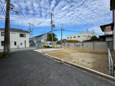 【前面道路含む現地写真】 | 加守町２丁目　新築一戸建
