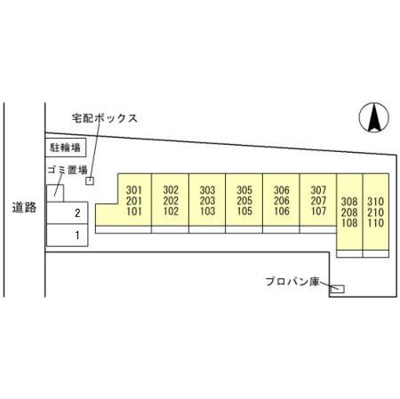 【区画図】 | ロンサールⅡ