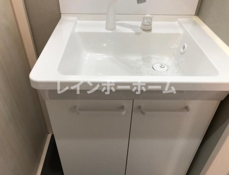 一刻館の独立洗面台