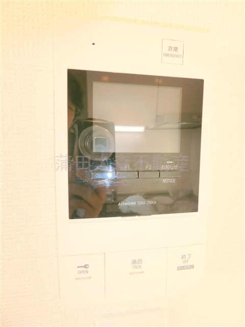 ブライト鵜の木の設備|TVモニター付オートロック　インターホン