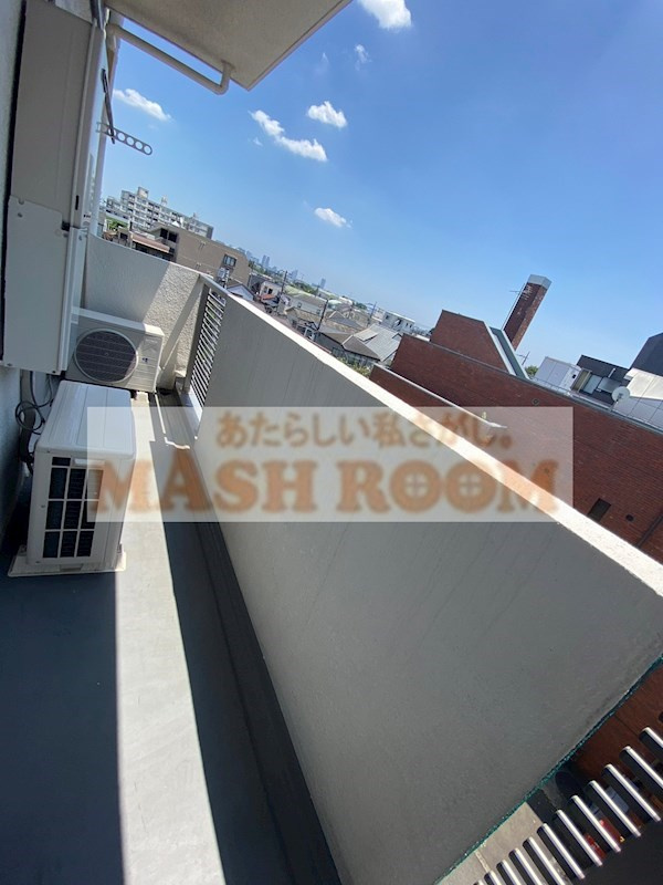 迦葉阿佐谷マンションのバルコニー