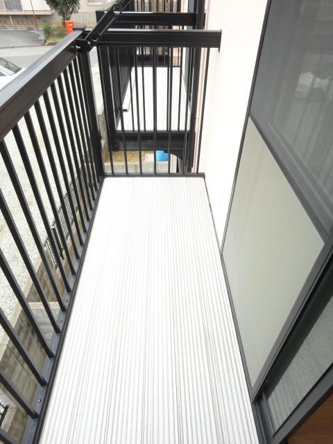 加古郡播磨町上野添１丁目のアパートのバルコニー|バルコニー付きです