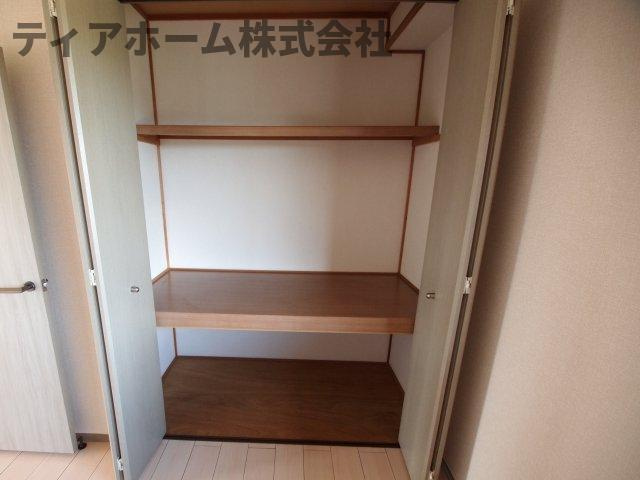 カサベルテC棟の収納|収納豊富です