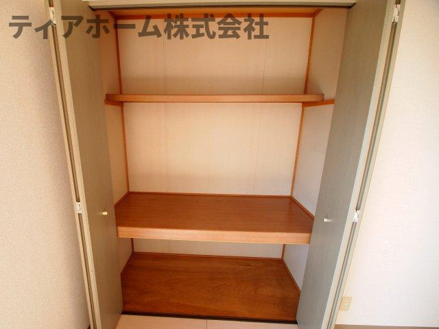 カサベルテC棟の収納|小物を収納するのに便利です
