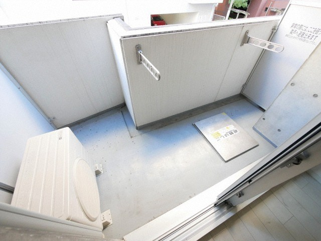 プライムアーバン松屋のバルコニー