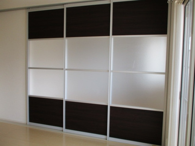 【寝室】 | プレミール A | 間仕切り ライトスルースクリーン