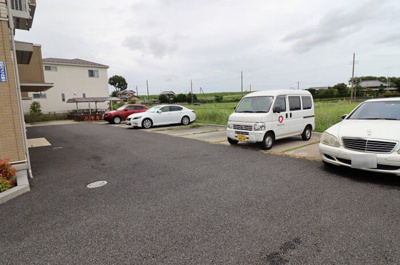 【駐車場】 | プレミール A | 駐車場