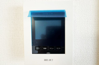 【防犯設備】 | 伏見区桃山与五郎町　新築戸建 | 【ＴＶモニタ付インターホン】