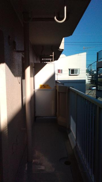 エトワールハイムのバルコニー