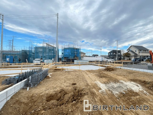 新築建売・新築戸建て　太田新田上江田町　GRAFARE　全6棟の前面道路含む現地写真