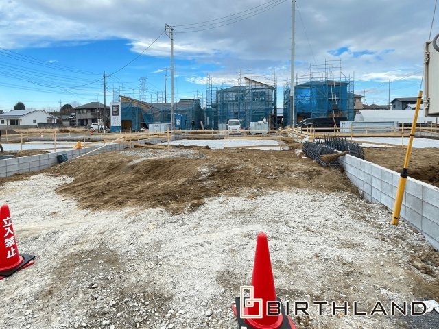 新築建売・新築戸建て　太田新田上江田町　GRAFARE　全6棟の前面道路含む現地写真