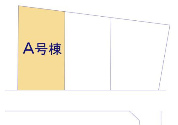 売新築戸建　富士市松本の区画図