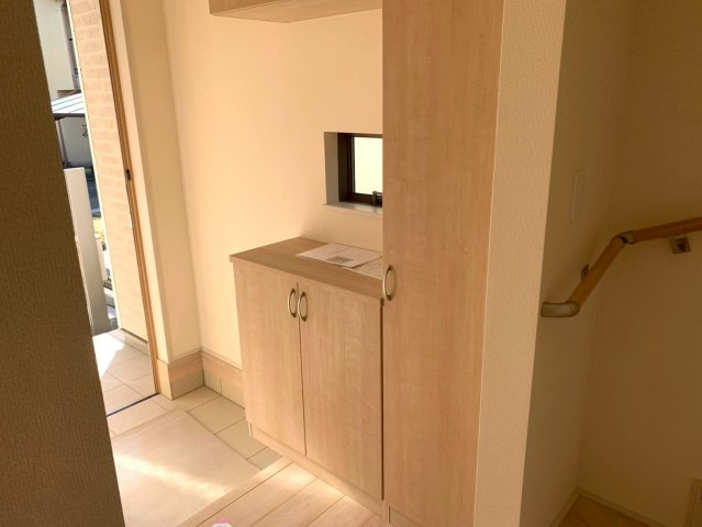 売新築戸建　富士市松本の玄関