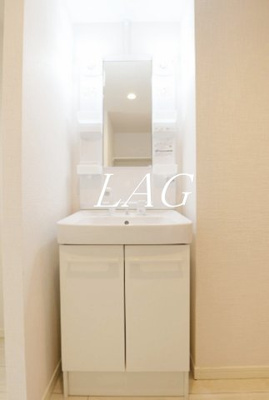 【洗面所】 | エクセラン松戸 | 独立洗面台です。