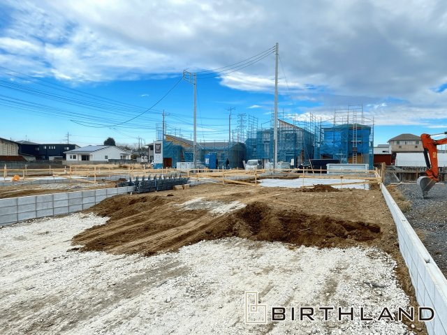 新築建売・新築戸建て　太田新田上江田町　GRAFARE　全6棟の前面道路含む現地写真