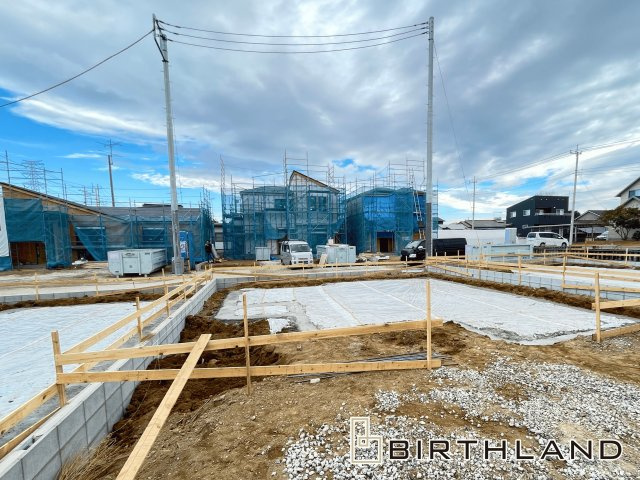 新築建売・新築戸建て　太田新田上江田町　GRAFARE　全6棟の前面道路含む現地写真