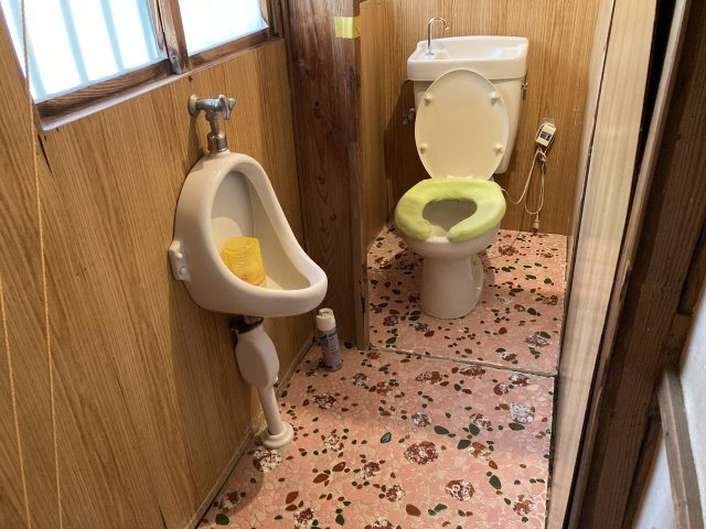 下田市　河内のトイレ