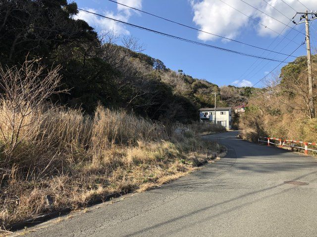 下田市　須崎の前面道路含む現地写真