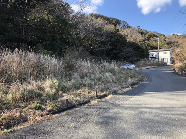 下田市　須崎の前面道路含む現地写真