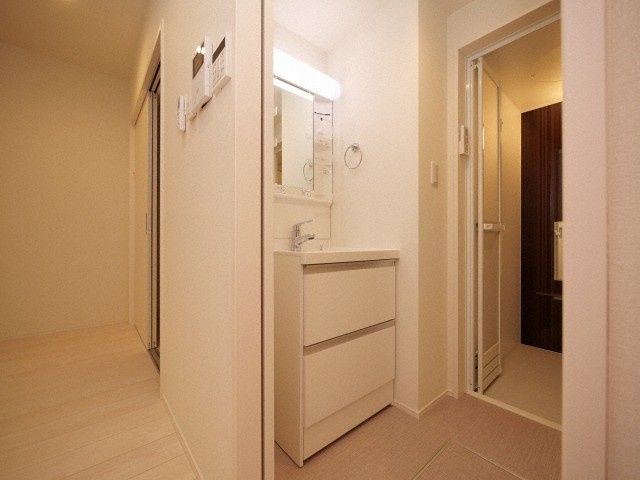 ハーモニーテラス新今里Ｖの独立洗面台