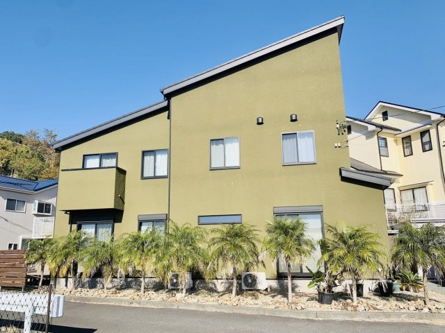 売中古戸建　静岡市清水区蒲原小金の外観|三井ホーム施工の注文住宅。外構、内装ともに贅沢な作りです。