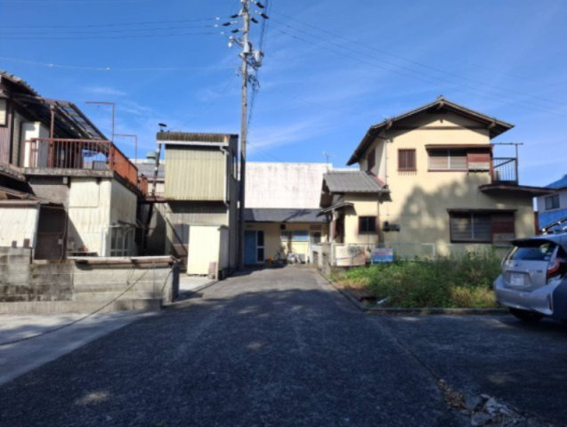 売中古戸建　静岡市清水区由比町屋原の前面道路含む現地写真