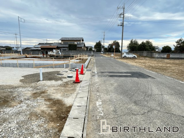 新築建売・新築戸建て　太田新田上江田町　GRAFARE　全6棟の前面道路含む現地写真