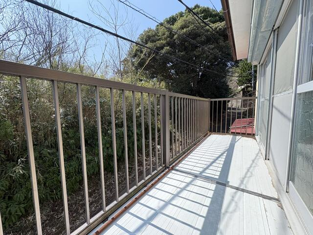 下田市　白浜のバルコニー