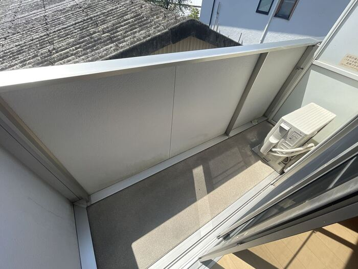 ボヌールクレエのバルコニー